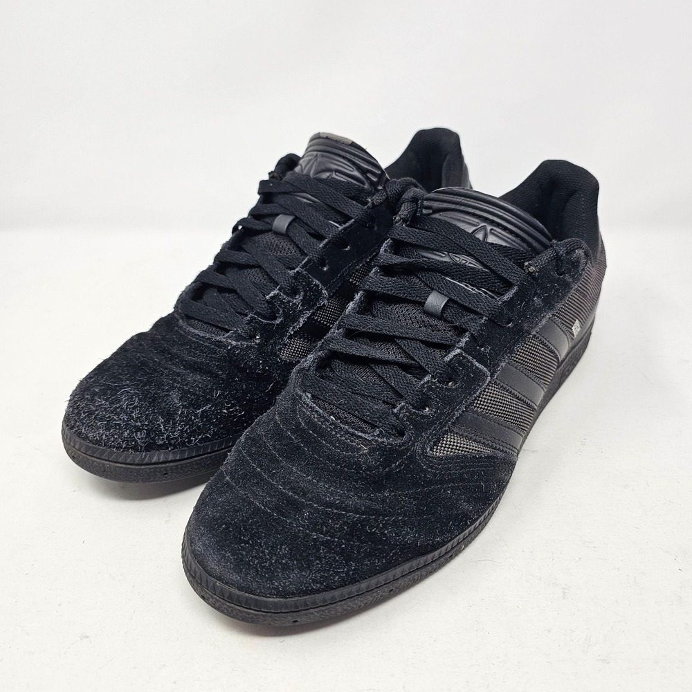 Adidas Busenitz CORDURA Shoes Mens Size 13.5 Black Suede Skate Sneakers DB3125 - Picture 2 of 14